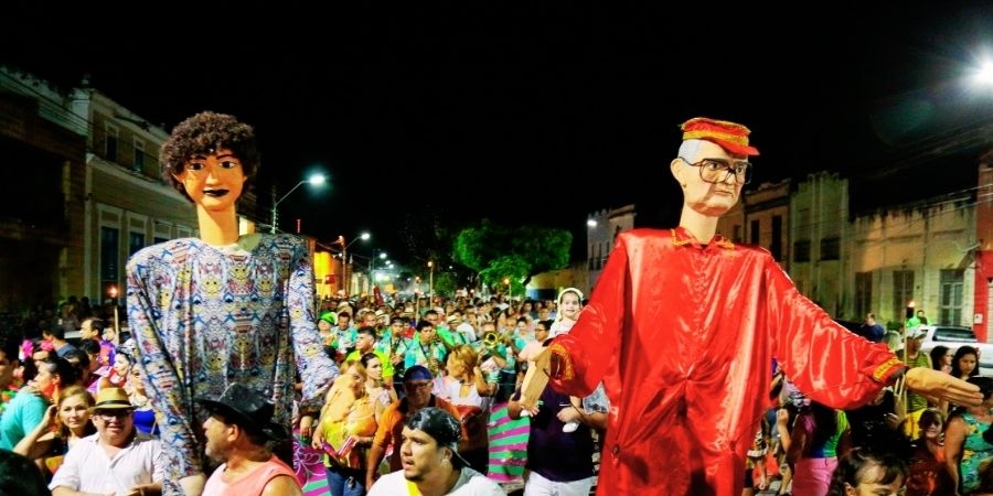 Bloco do Zé Pereira é tradicional no Carnaval de Aracati. Arquivo: O Povo.